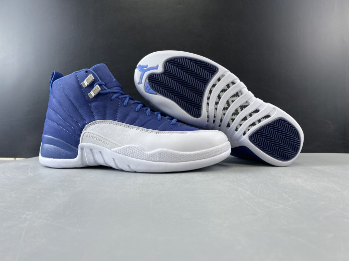 Air Jordan 12 Retro Stone Blue 130690-404