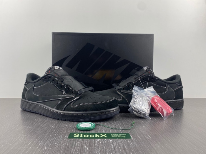 Travis Scott x Air Jordan Air Jordan 1 Retro Low “Black Phantom" DM7866-001
