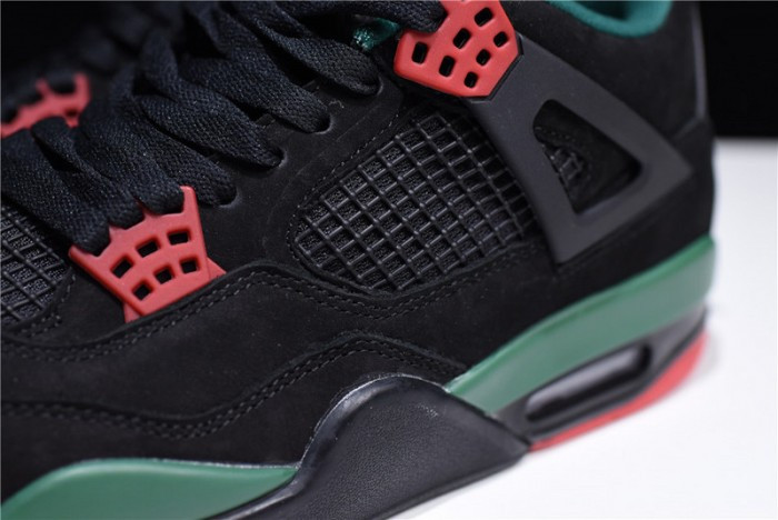 air jordan 4 nrg “G*u*i” black/gorge green-varsity red aq3816-063