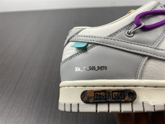 Nike Dunk Low Off-White Lot 28 DM1602-111