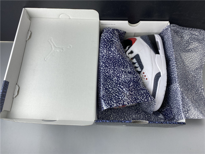 AIR JORDAN 3 RETRO "WHITE FIRE RED" CZ6431-100