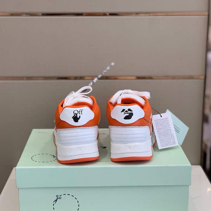 OFF WHITE™ C/O VIRGIL ABLOH OUT OF OFFICE LOW-TOP LEATHER SNEAKERS "OOO"