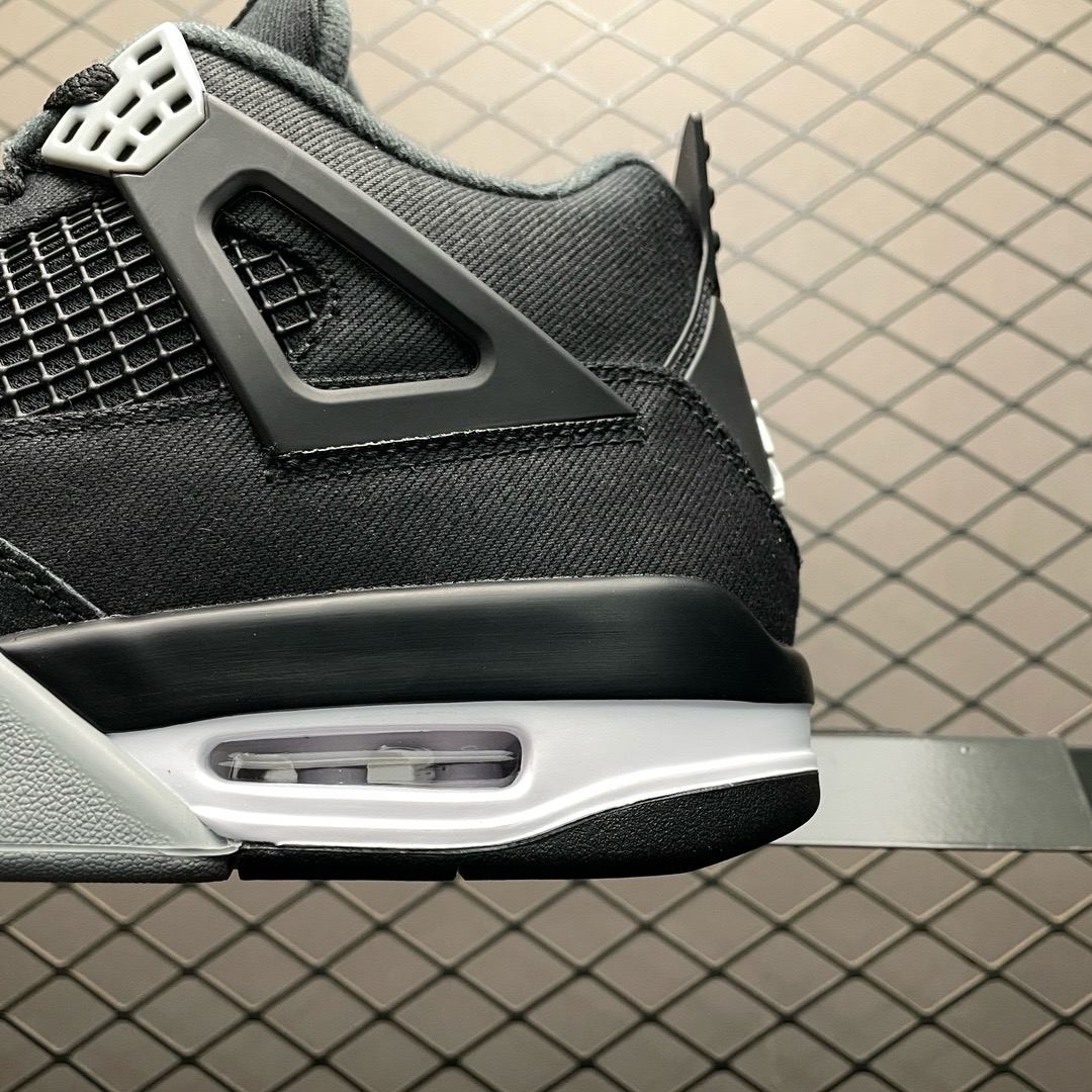 Jordan 4 Retro SE Black CANVAS DH7138-006