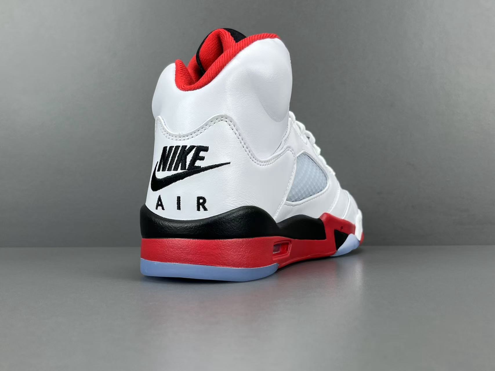 Jordan 5 Retro Fire Red Black Tongue HQ7978-101